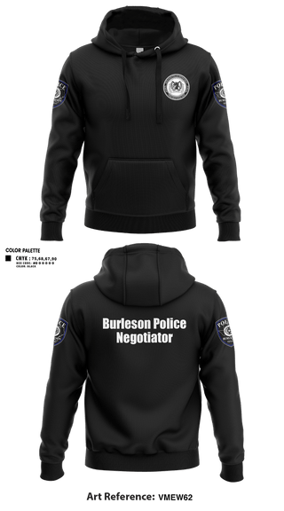 Hoodie, Burleson Police Department Crisis Negotiation Team, Police, Teamtime, Team time, sublimation, custom sports apparel, team uniforms, spirit wear, spiritwear, sports uniforms, custom shirts, team store, custom team store, fundraiser sports, apparel fundraiser