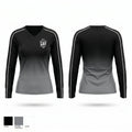 SBF 98096740 Women's Long Sleeve V-neck Shirt - 1