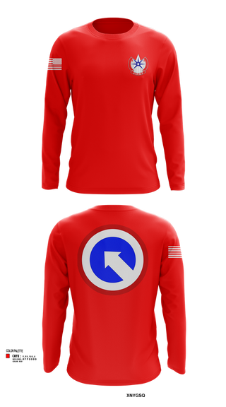 Long Sleeve Performance Shirt, 1st Theater Sustainment Command, Army, Teamtime, Team time, sublimation, custom sports apparel, team uniforms, spirit wear, spiritwear, sports uniforms, custom shirts, team store, custom team store, fundraiser sports, apparel fundraiser