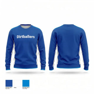 Crew Neck Sweatshirt, Dirtballers, Softball, Teamtime, Team time, sublimation, custom sports apparel, team uniforms, spirit wear, spiritwear, sports uniforms, custom shirts, team store, custom team store, fundraiser sports, apparel fundraiser