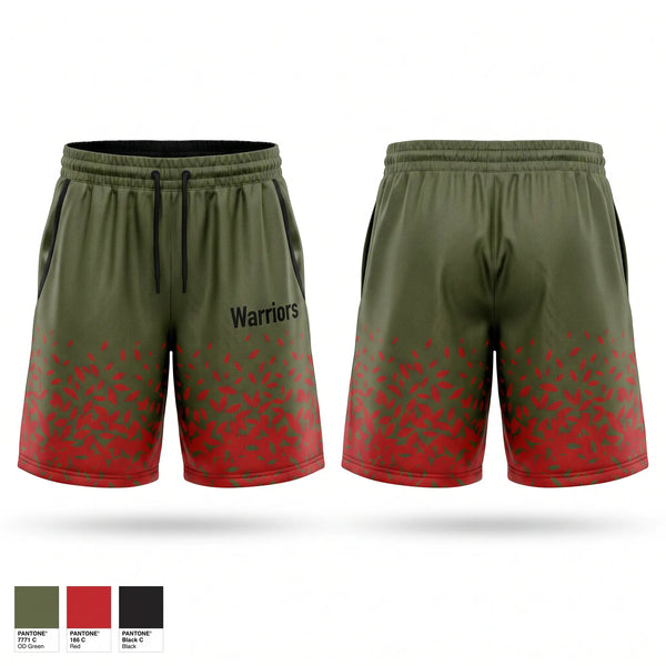 Mens Basketball Shorts, Warriors, Men's Basketball, Teamtime, Team time, sublimation, custom sports apparel, team uniforms, spirit wear, spiritwear, sports uniforms, custom shirts, team store, custom team store, fundraiser sports, apparel fundraiser