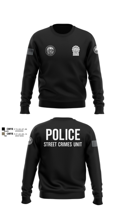 STREET CRIMES 66596550 Crew Neck Sweatshirt - 106