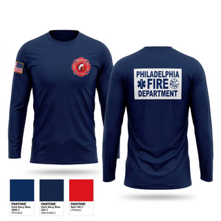 Long Sleeve Performance Shirt, Engine 10/Ladder 11/Battalion 1, Fire Department, Teamtime, Team time, sublimation, custom sports apparel, team uniforms, spirit wear, spiritwear, sports uniforms, custom shirts, team store, custom team store, fundraiser sports, apparel fundraiser