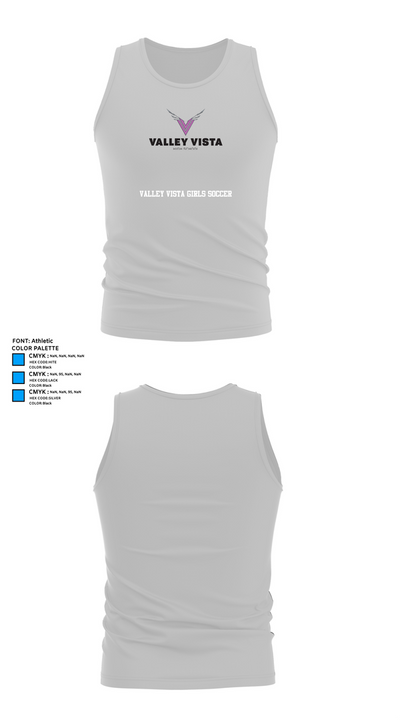 Valley Vista Girls Soccer 40644666 Tank Top - 13