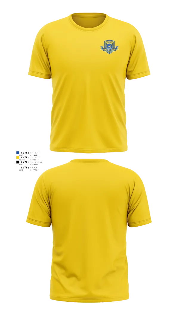 Short Sleeve Performance Shirt, Port St John United Soccer Club, Men's Soccer, Teamtime, Team time, sublimation, custom sports apparel, team uniforms, spirit wear, spiritwear, sports uniforms, custom shirts, team store, custom team store, fundraiser sports, apparel fundraiser