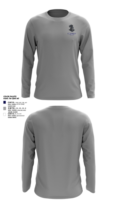 Cherryville Little Ironmen 6332066 Long Sleeve Performance Shirt 4