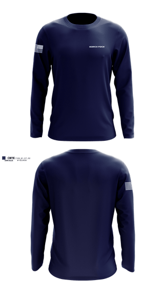Long Sleeve Performance Shirt, Gorch Fock, Marines, Teamtime, Team time, sublimation, custom sports apparel, team uniforms, spirit wear, spiritwear, sports uniforms, custom shirts, team store, custom team store, fundraiser sports, apparel fundraiser