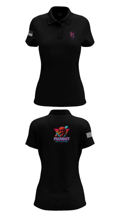 Madigan Pharmacy 51616730 Women's Short Sleeve Performance Polo  - 35