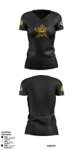 4th/104th BN (CA/PO) 7380170 Women's Short Sleeve V-neck Shirt - 9