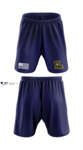 Dillard University Police Athletic Shorts With Pockets - 1