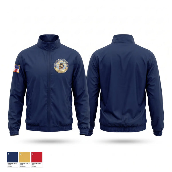 Windbreaker, BUREAU OF INDIAN AFFAIRS, Police, Teamtime, Team time, sublimation, custom sports apparel, team uniforms, spirit wear, spiritwear, sports uniforms, custom shirts, team store, custom team store, fundraiser sports, apparel fundraiser