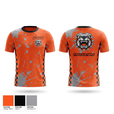 Bowie Boys & Girls Club Tracksters Short Sleeve Performance Shirt - 1