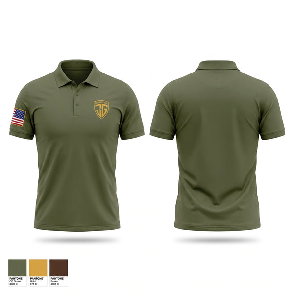 Short Sleeve Performance Polo, 1st TIAD, Army, Teamtime, Team time, sublimation, custom sports apparel, team uniforms, spirit wear, spiritwear, sports uniforms, custom shirts, team store, custom team store, fundraiser sports, apparel fundraiser