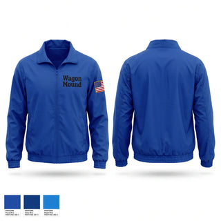 Windbreaker, Wagon Mound, Fire Department, Teamtime, Team time, sublimation, custom sports apparel, team uniforms, spirit wear, spiritwear, sports uniforms, custom shirts, team store, custom team store, fundraiser sports, apparel fundraiser