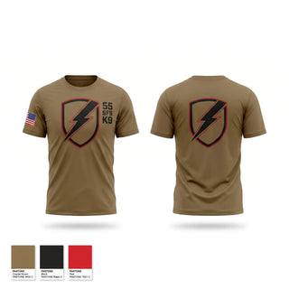 Short Sleeve Performance Shirt, 55 SFS K9, Air Force, Teamtime, Team time, sublimation, custom sports apparel, team uniforms, spirit wear, spiritwear, sports uniforms, custom shirts, team store, custom team store, fundraiser sports, apparel fundraiser