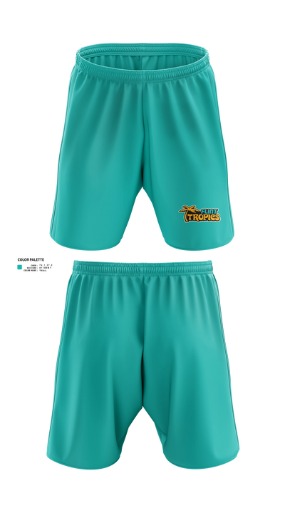 Flint Tropics 27961278 Athletic Shorts With Pockets - 21