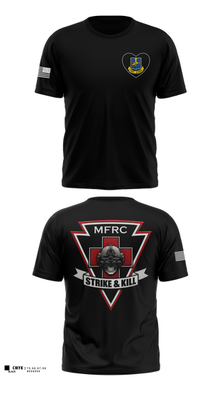 Short Sleeve Performance Shirt, 2-502 MFRC MED, Army, Teamtime, Team time, sublimation, custom sports apparel, team uniforms, spirit wear, spiritwear, sports uniforms, custom shirts, team store, custom team store, fundraiser sports, apparel fundraiser