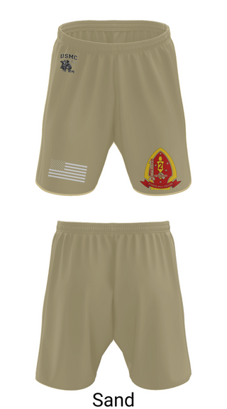 Athletic Shorts With Pockets, 1st Bn 2mar 2nd MarDiv, , Teamtime, Team time, sublimation, custom sports apparel, team uniforms, spirit wear, spiritwear, sports uniforms, custom shirts, team store, custom team store, fundraiser sports, apparel fundraiser