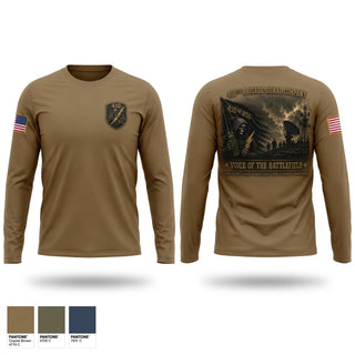 Long Sleeve Performance Shirt, 410th Brigade Signal Company, Army, Teamtime, Team time, sublimation, custom sports apparel, team uniforms, spirit wear, spiritwear, sports uniforms, custom shirts, team store, custom team store, fundraiser sports, apparel fundraiser