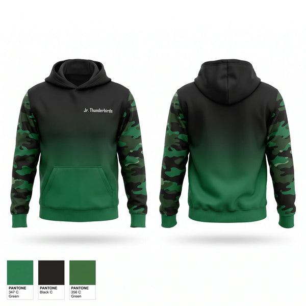 Hoodie, Jr. Thunderbirds, Baseball, Teamtime, Team time, sublimation, custom sports apparel, team uniforms, spirit wear, spiritwear, sports uniforms, custom shirts, team store, custom team store, fundraiser sports, apparel fundraiser