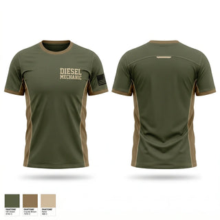 Short Sleeve Performance Shirt, Diesel mechanic, Army, Teamtime, Team time, sublimation, custom sports apparel, team uniforms, spirit wear, spiritwear, sports uniforms, custom shirts, team store, custom team store, fundraiser sports, apparel fundraiser