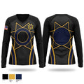 Roxana PD Women's Long Sleeve V-neck Shirt - 1