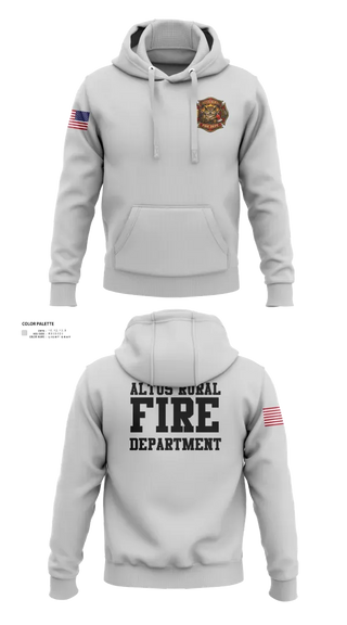 Hoodie, Altus Rural Fire Department, Fire Department, Teamtime, Team time, sublimation, custom sports apparel, team uniforms, spirit wear, spiritwear, sports uniforms, custom shirts, team store, custom team store, fundraiser sports, apparel fundraiser