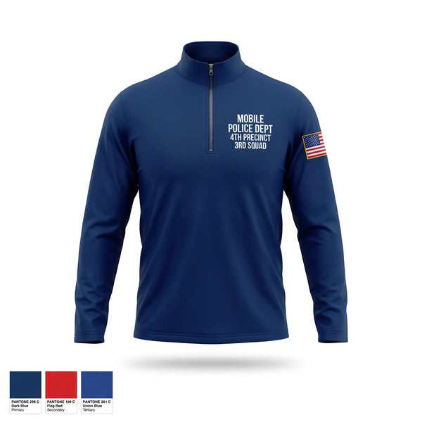 Windbreaker, Mobile police dept 4th precinct 3rd Squad, Police, Teamtime, Team time, sublimation, custom sports apparel, team uniforms, spirit wear, spiritwear, sports uniforms, custom shirts, team store, custom team store, fundraiser sports, apparel fundraiser
