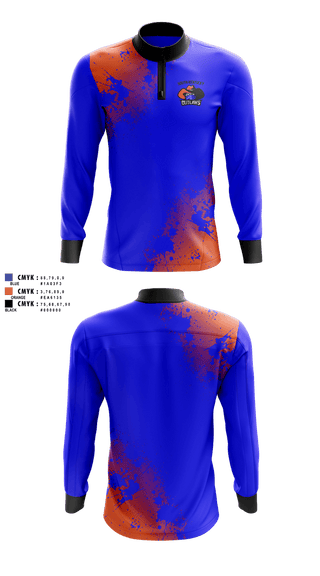 Quarter Zip Jacket, South Kentucky Outlaws, , Teamtime, Team time, sublimation, custom sports apparel, team uniforms, spirit wear, spiritwear, sports uniforms, custom shirts, team store, custom team store, fundraiser sports, apparel fundraiser