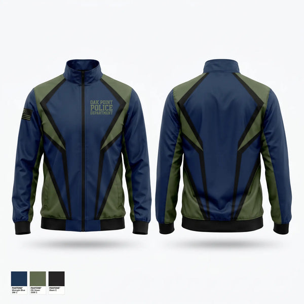 Windbreaker, Oak Point Police DepartmentOak Point Police Department, Police, Teamtime, Team time, sublimation, custom sports apparel, team uniforms, spirit wear, spiritwear, sports uniforms, custom shirts, team store, custom team store, fundraiser sports, apparel fundraiser