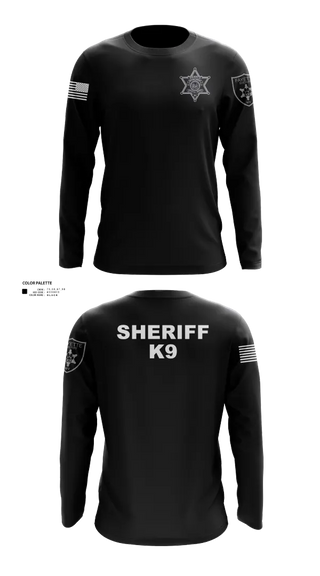 Long Sleeve Performance Shirt, Fayette County Sheriff WV, Police, Teamtime, Team time, sublimation, custom sports apparel, team uniforms, spirit wear, spiritwear, sports uniforms, custom shirts, team store, custom team store, fundraiser sports, apparel fundraiser