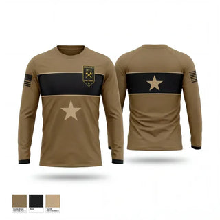 Long Sleeve Performance Shirt, DET 5, B Co RRC, National Guard, Teamtime, Team time, sublimation, custom sports apparel, team uniforms, spirit wear, spiritwear, sports uniforms, custom shirts, team store, custom team store, fundraiser sports, apparel fundraiser