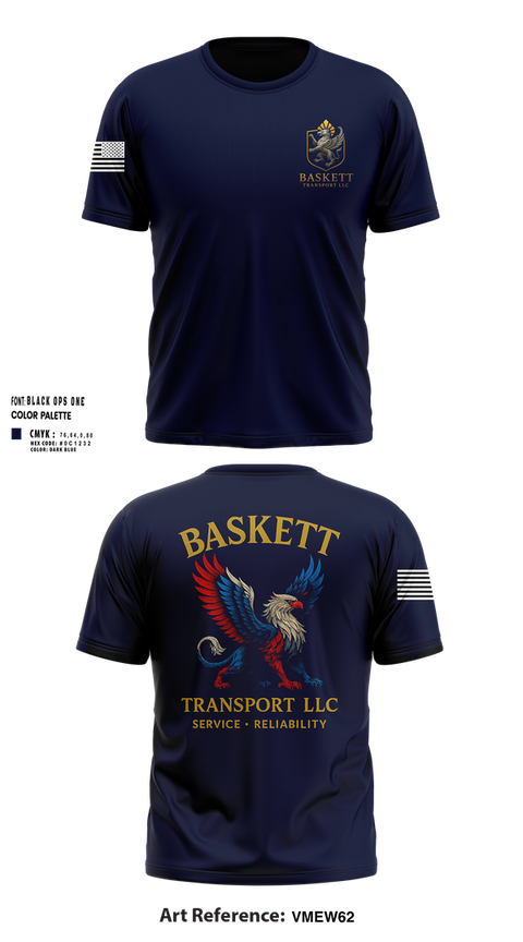 Short Sleeve Performance Shirt, Baskett Transport LLC, , Teamtime, Team time, sublimation, custom sports apparel, team uniforms, spirit wear, spiritwear, sports uniforms, custom shirts, team store, custom team store, fundraiser sports, apparel fundraiser