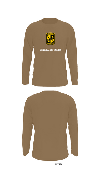 Long Sleeve Performance Shirt, Gorilla battalion, , Teamtime, Team time, sublimation, custom sports apparel, team uniforms, spirit wear, spiritwear, sports uniforms, custom shirts, team store, custom team store, fundraiser sports, apparel fundraiser