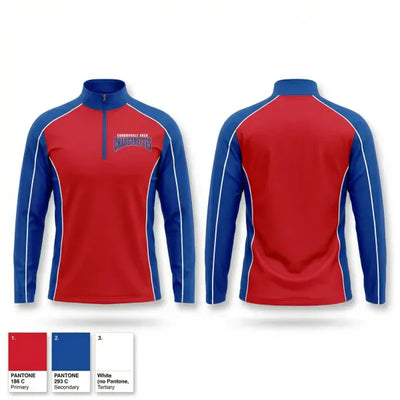Carbondale Area Chargerettes 92506945 Quarter Zip Jacket - 1