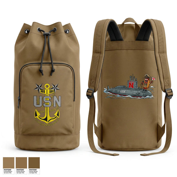 Gear Bag, USS Nebraska, Navy, Teamtime, Team time, sublimation, custom sports apparel, team uniforms, spirit wear, spiritwear, sports uniforms, custom shirts, team store, custom team store, fundraiser sports, apparel fundraiser