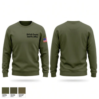 Crew Neck Sweatshirt, DeKalb County Sheriff's Office, Police, Teamtime, Team time, sublimation, custom sports apparel, team uniforms, spirit wear, spiritwear, sports uniforms, custom shirts, team store, custom team store, fundraiser sports, apparel fundraiser