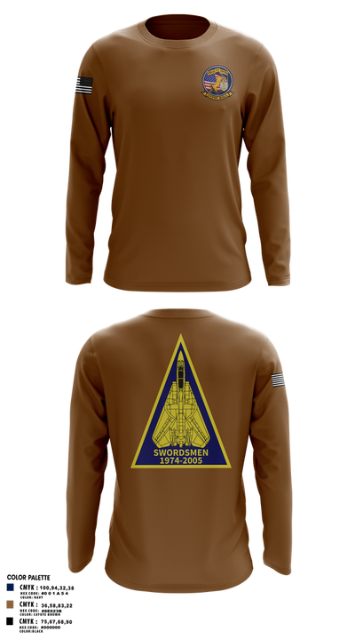 Gypsy roll 75597903 Long Sleeve Performance Shirt 2
