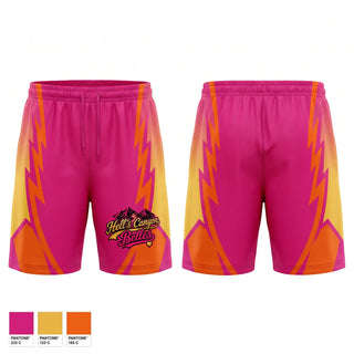 Athletic Shorts With Pockets, Hells Canyon Belles, Softball, Teamtime, Team time, sublimation, custom sports apparel, team uniforms, spirit wear, spiritwear, sports uniforms, custom shirts, team store, custom team store, fundraiser sports, apparel fundraiser