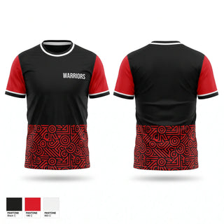 Football Jersey, Warriors, Swimming, Teamtime, Team time, sublimation, custom sports apparel, team uniforms, spirit wear, spiritwear, sports uniforms, custom shirts, team store, custom team store, fundraiser sports, apparel fundraiser