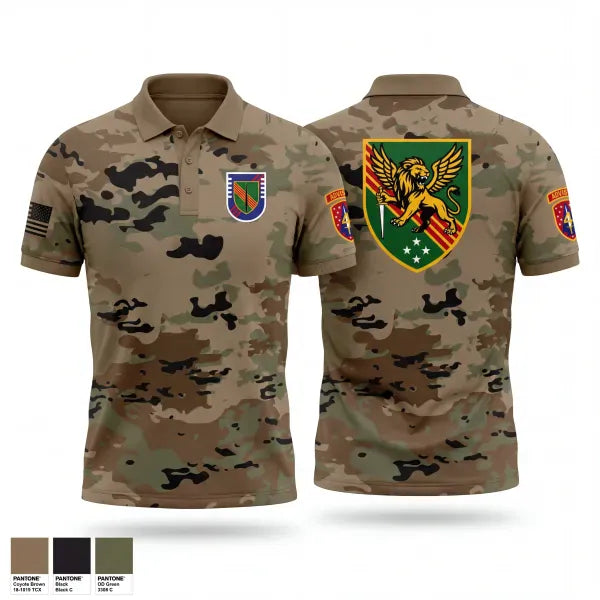 Short Sleeve Performance Polo, 4SFAB, Army, Teamtime, Team time, sublimation, custom sports apparel, team uniforms, spirit wear, spiritwear, sports uniforms, custom shirts, team store, custom team store, fundraiser sports, apparel fundraiser