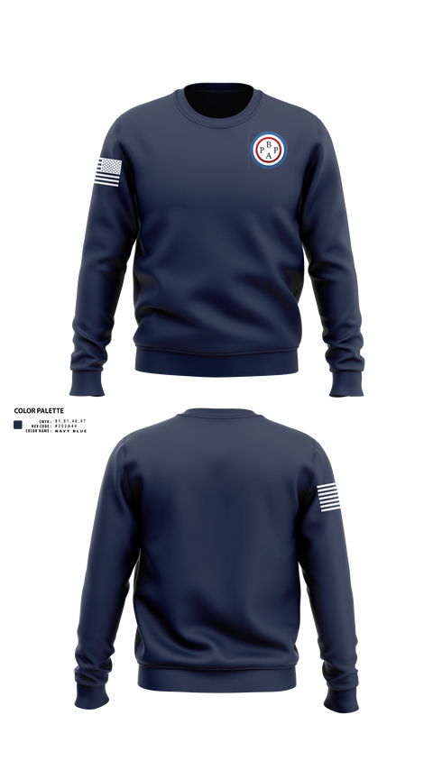 Crew Neck Sweatshirt, Boston Police Patrolmen’s Association, Police, Teamtime, Team time, sublimation, custom sports apparel, team uniforms, spirit wear, spiritwear, sports uniforms, custom shirts, team store, custom team store, fundraiser sports, apparel fundraiser
