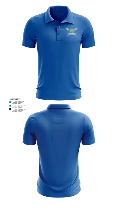 Forest Park Bruins 49535156 Short Sleeve Performance Polo - 21