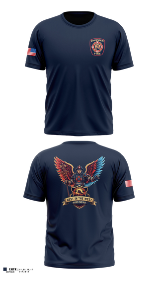 Old School Cotton Feel Shirt, Palmview, Fire Department, Teamtime, Team time, sublimation, custom sports apparel, team uniforms, spirit wear, spiritwear, sports uniforms, custom shirts, team store, custom team store, fundraiser sports, apparel fundraiser