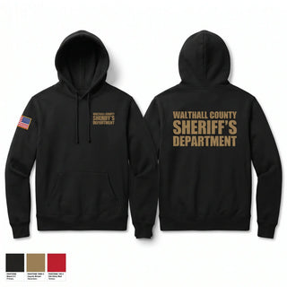 Hoodie, Walthall county sheriff’s department, Police, Teamtime, Team time, sublimation, custom sports apparel, team uniforms, spirit wear, spiritwear, sports uniforms, custom shirts, team store, custom team store, fundraiser sports, apparel fundraiser