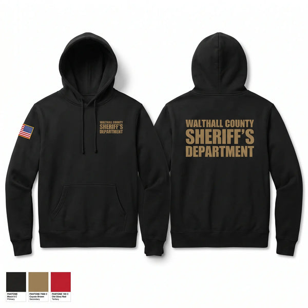 Hoodie, Walthall county sheriff’s department, Police, Teamtime, Team time, sublimation, custom sports apparel, team uniforms, spirit wear, spiritwear, sports uniforms, custom shirts, team store, custom team store, fundraiser sports, apparel fundraiser