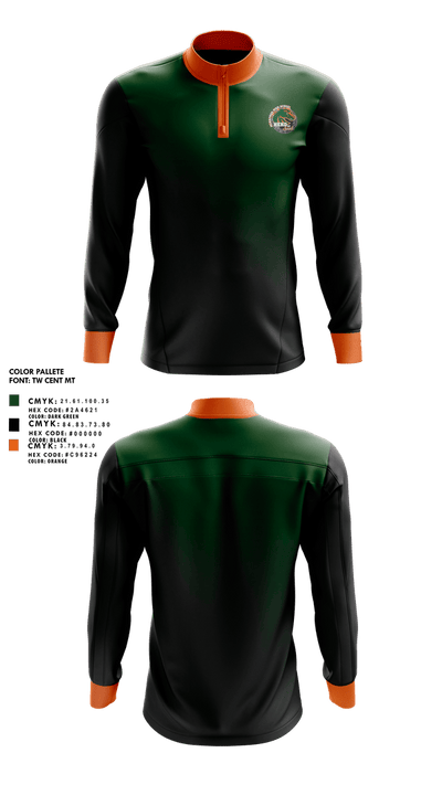 The Herd 26467571 Quarter Zip Jacket - 1