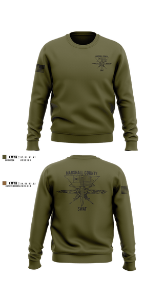 Crew Neck Sweatshirt, MARSHALL COUNTY SHERIFF DEPARTMENT, Police, Teamtime, Team time, sublimation, custom sports apparel, team uniforms, spirit wear, spiritwear, sports uniforms, custom shirts, team store, custom team store, fundraiser sports, apparel fundraiser