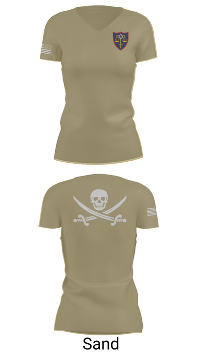 TDS 47878171 Women's Short Sleeve V-neck Shirt - 88