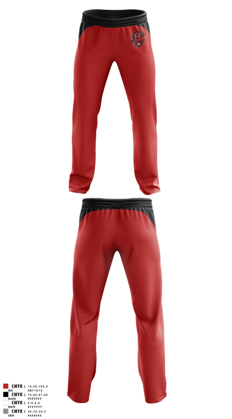 Sweatpants, Bremen Soccer, Men's Soccer, Teamtime, Team time, sublimation, custom sports apparel, team uniforms, spirit wear, spiritwear, sports uniforms, custom shirts, team store, custom team store, fundraiser sports, apparel fundraiser